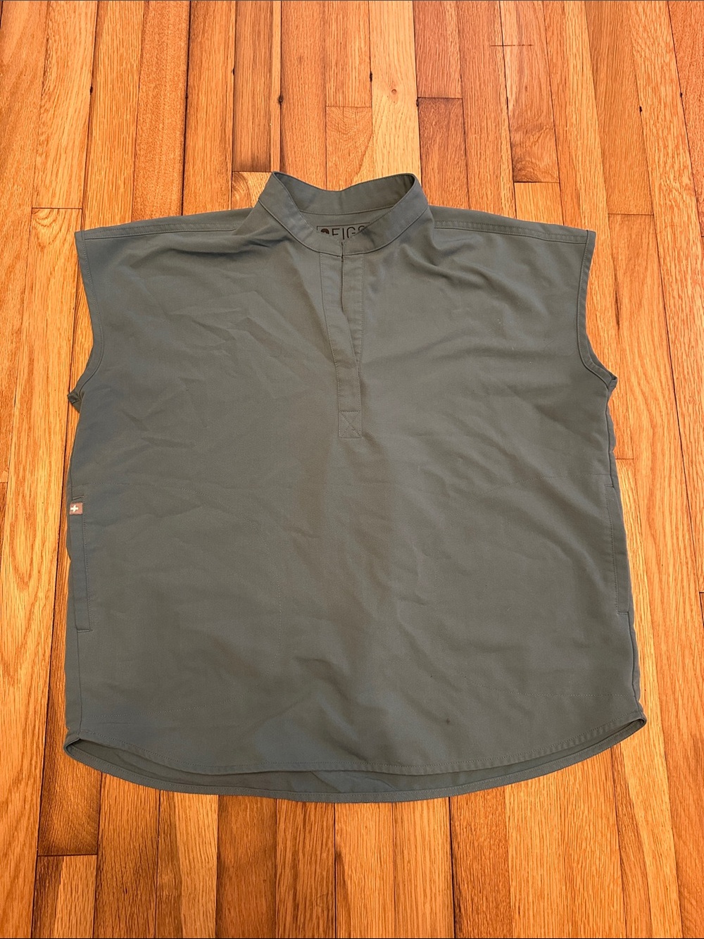 Figs Scrubs Hydrogreen Rafaela Oversized Scrub Top